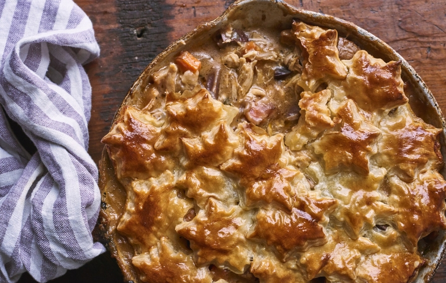 Buttermilk Bechamel Chicken Pot Pie | Edible Delmarva