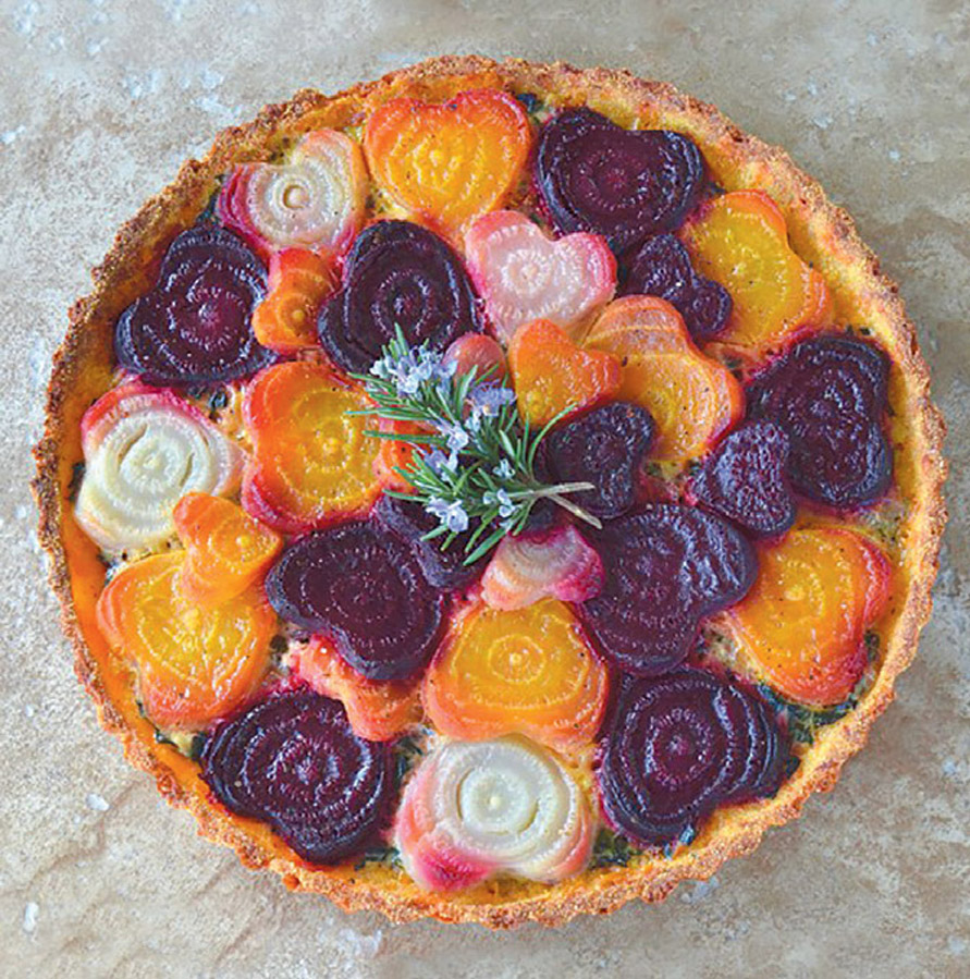 Zero Waste Beet Tart