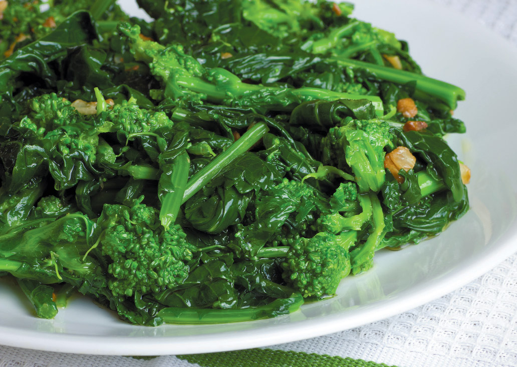 Broccoli Rabe with Roasted Garlic